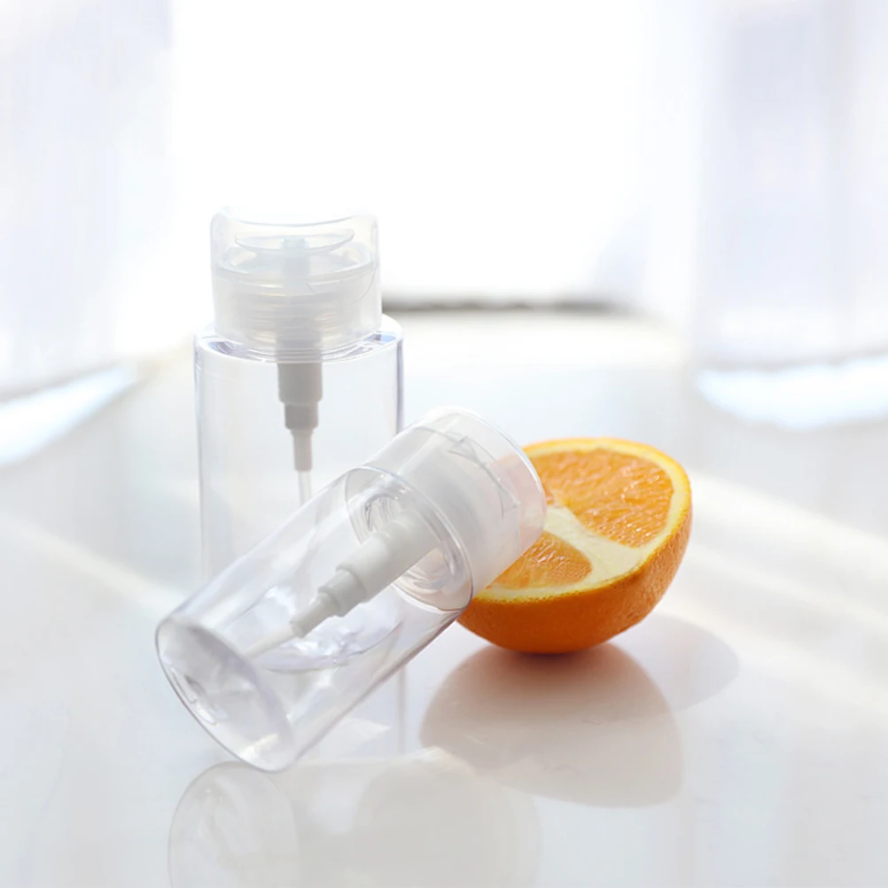

3 pcs Press Pump Bottle Durable Empty Travel Dispense Lotion Container Subpackaging Leak Proof Gel Skincare Refillable Plastic