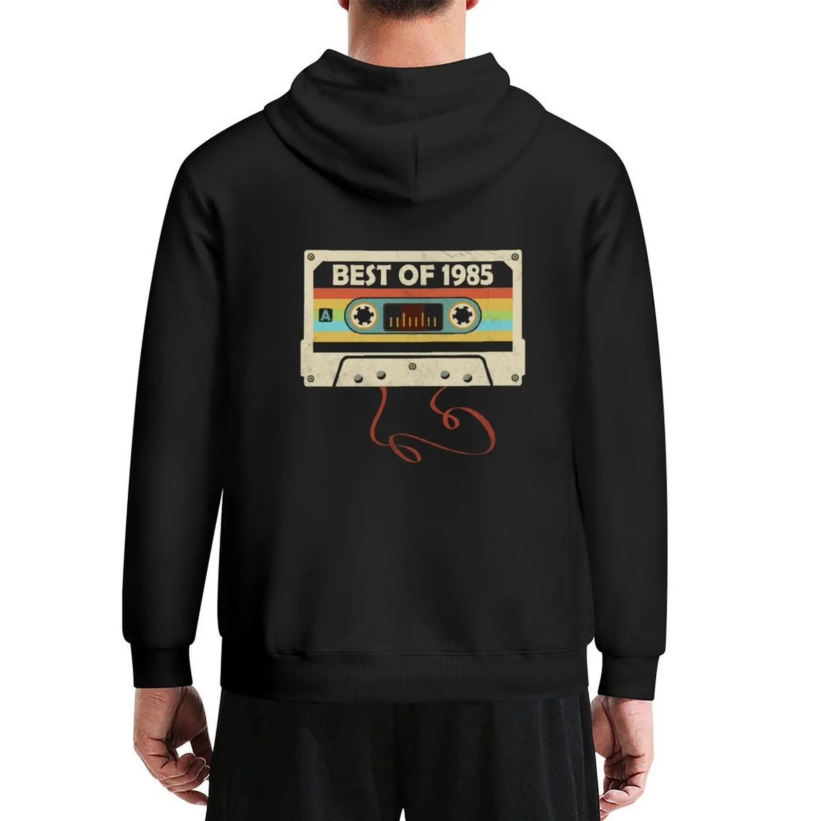 

40th Birthday Best of 1985 Cassette Tape Vintage for Gift Hoodie men's clothing hoodie streetwear