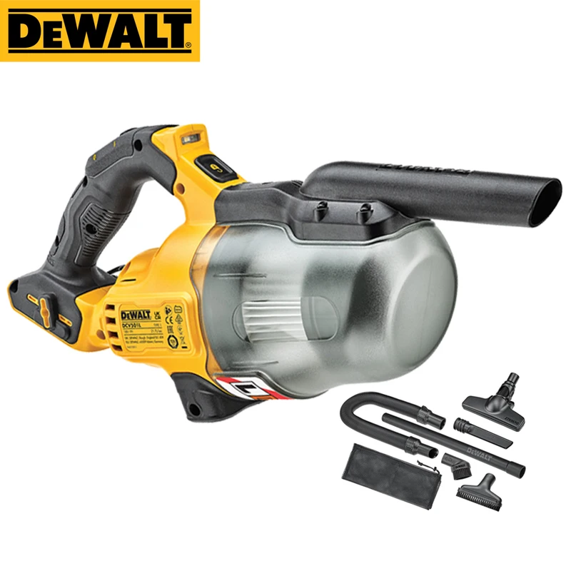 Dewalt Aspirador sem Fio sem Escova Hepa Industrial Veículo Montado Interior Coletor de Poeira Doméstico Ferramenta Bare Dcv501 20v