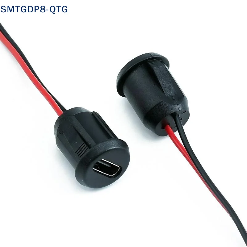 Hot 1pcs USB Type-C Female Chassis C Connector Jack Female Charging Port Waterproof With Card Buckle 3A High Current Port