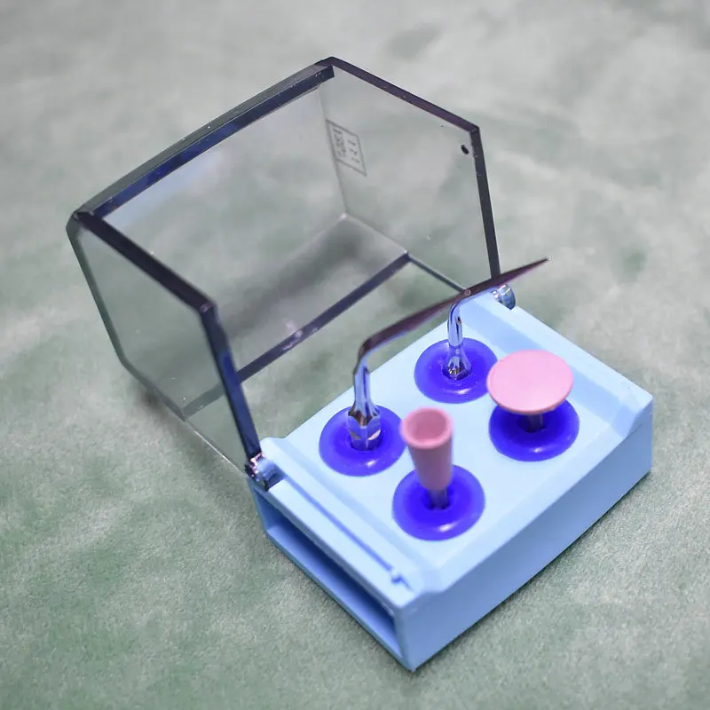 

Dental Disinfection Box Odontologia Ultrasonic Scaler Tips Holder Stand Low Speed Burs Organizers Dentistry Autoclavable Tool ​