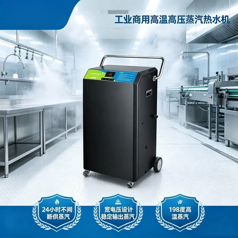 for Industrial High Temperature High Pressure Steam Cleaner Commercial Kitchen Car Wash Oil Removal Cleaning Equipment High view 3