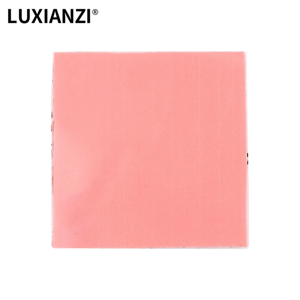 LUXIANZI 10 шт. охлаждающий проводящий силиконовый коврик 0,5 мм 1 мм 1,5 мм 2 мм 3 мм 4 мм 5 мм колесики высокого качества радиатор процессора графического процессора термопрокладка