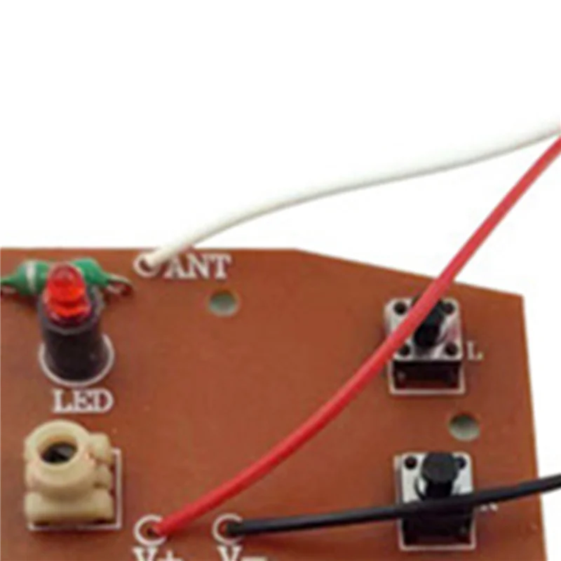 ABGI-2X 6CH 2.4G 원격 제어 고품질 27Mhz 회로 PCB 송신기 수신기 보드 RC 자동차 부품용