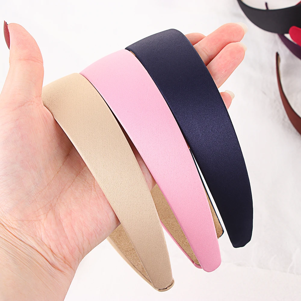 Fashion Elegant Wide Side Headband Vintage Casual Headwear Hair Hoop Hair Style Accessories Simple Hairpin Women Girls Gift