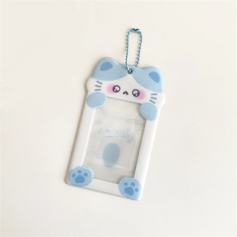 Cute Transparent Card Holder 3 Inch Idol Photo Card Holder Postcard Collector Card Card Case Album Photo Photocards Holder