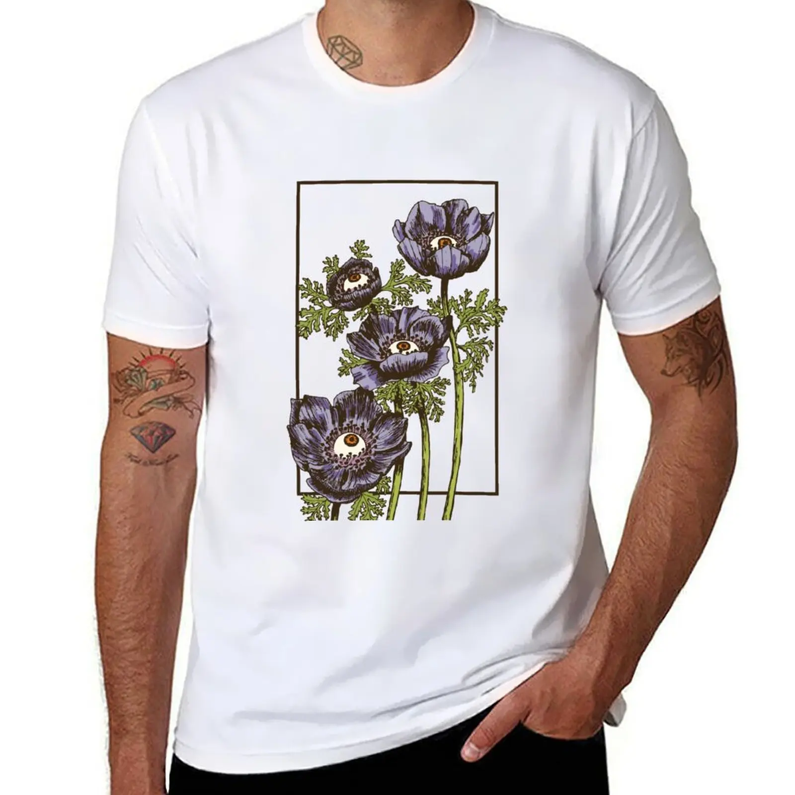 

Anemone Eye T-Shirt t shirt man designer t shirt man casual T-Shirt