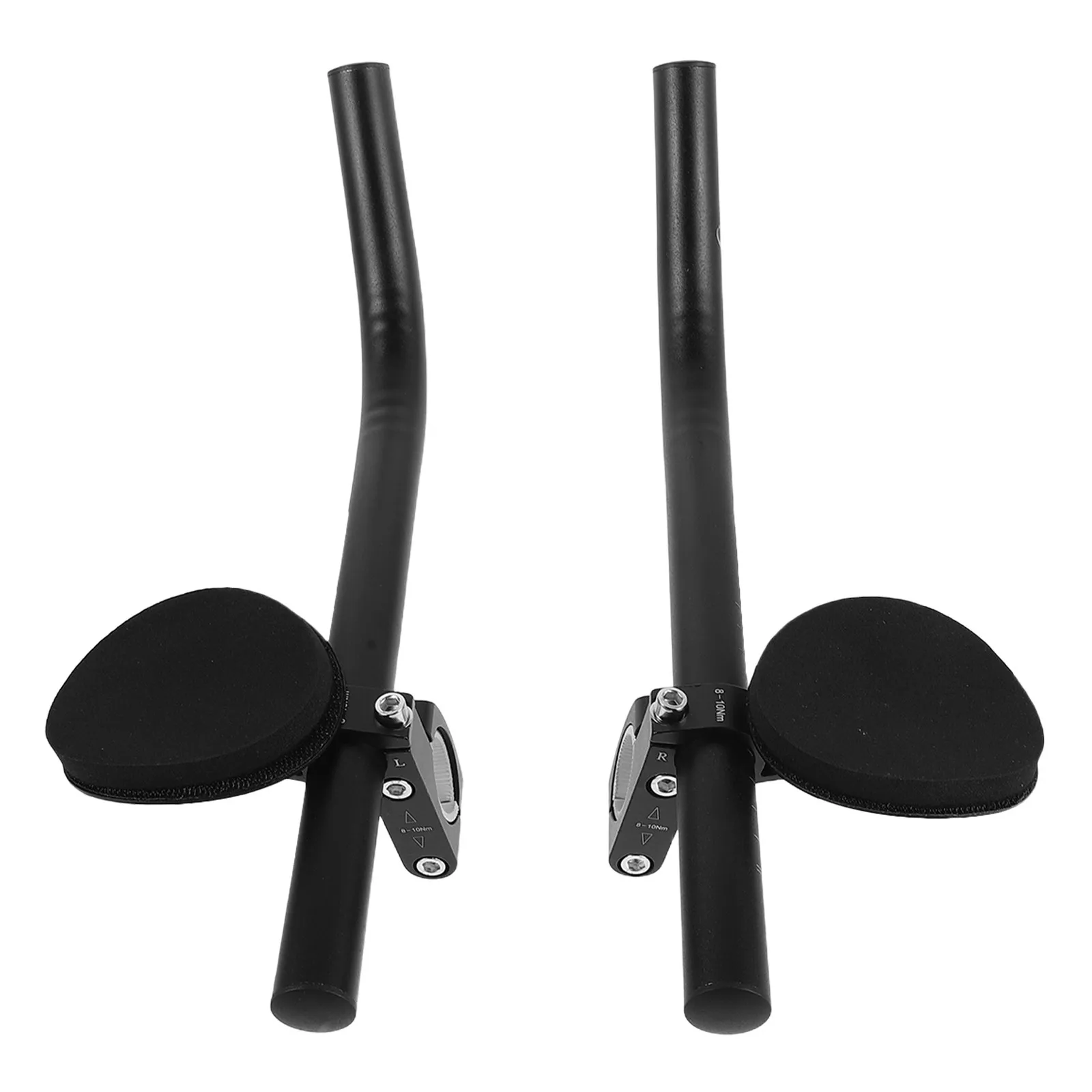 

Aluminum Alloy Aero Bar Armrest Handlebar for Road Mountain Bicycle Ergonomic Tt Attachment Fit 31.8 26 25.4mm Cycling Racing