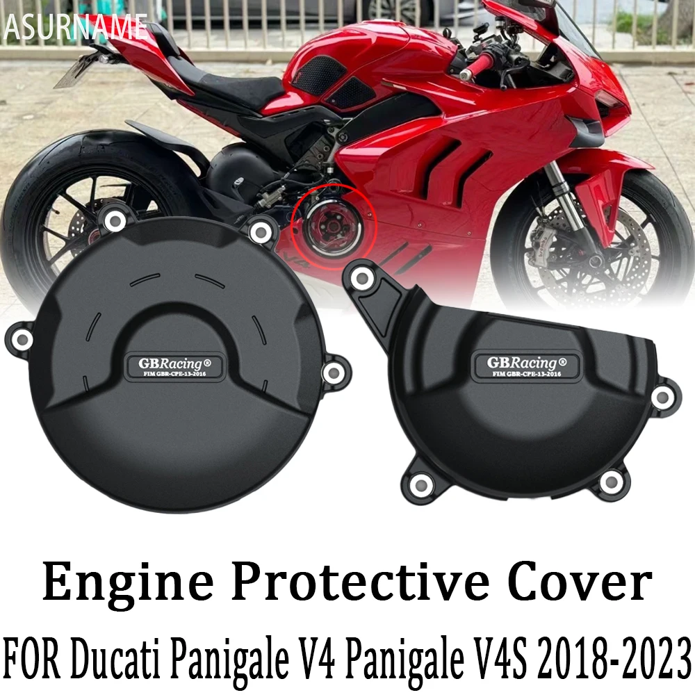 

Motorcycles Engine Cover Protection Case FOR Ducati Panigale V4 Panigale V4S 2018 2023 2022 2021 2020 2019