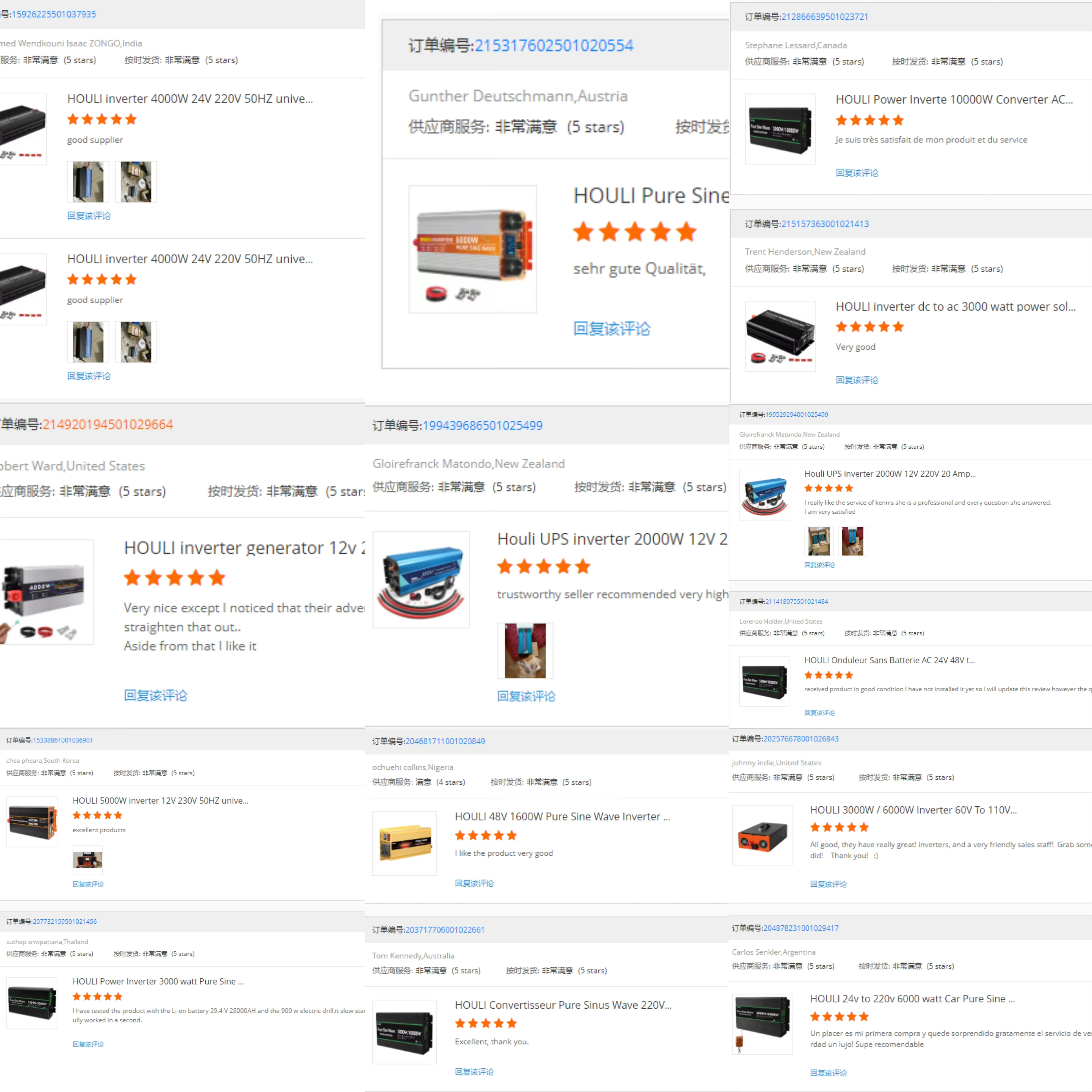 For CHUNZHENG PI Remote Control 8000W Power   Solar Inverter 12V To 220V Inversor De Corriente
