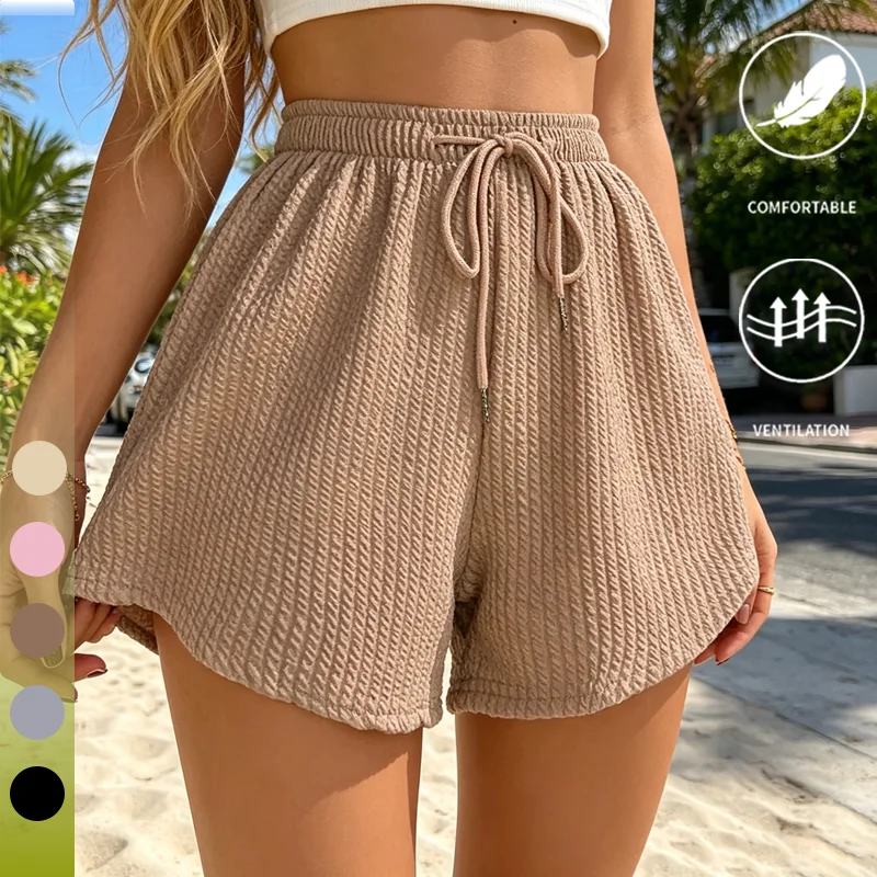 Loose Casual Large Sports Pants Women Summer Shorts High Ela