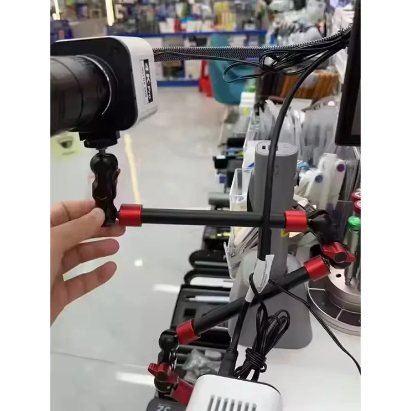 Suporte para telefone com braço mágico flexível especial ao vivo 360 °   Tripé giratório para filmagem e gravação de tablet