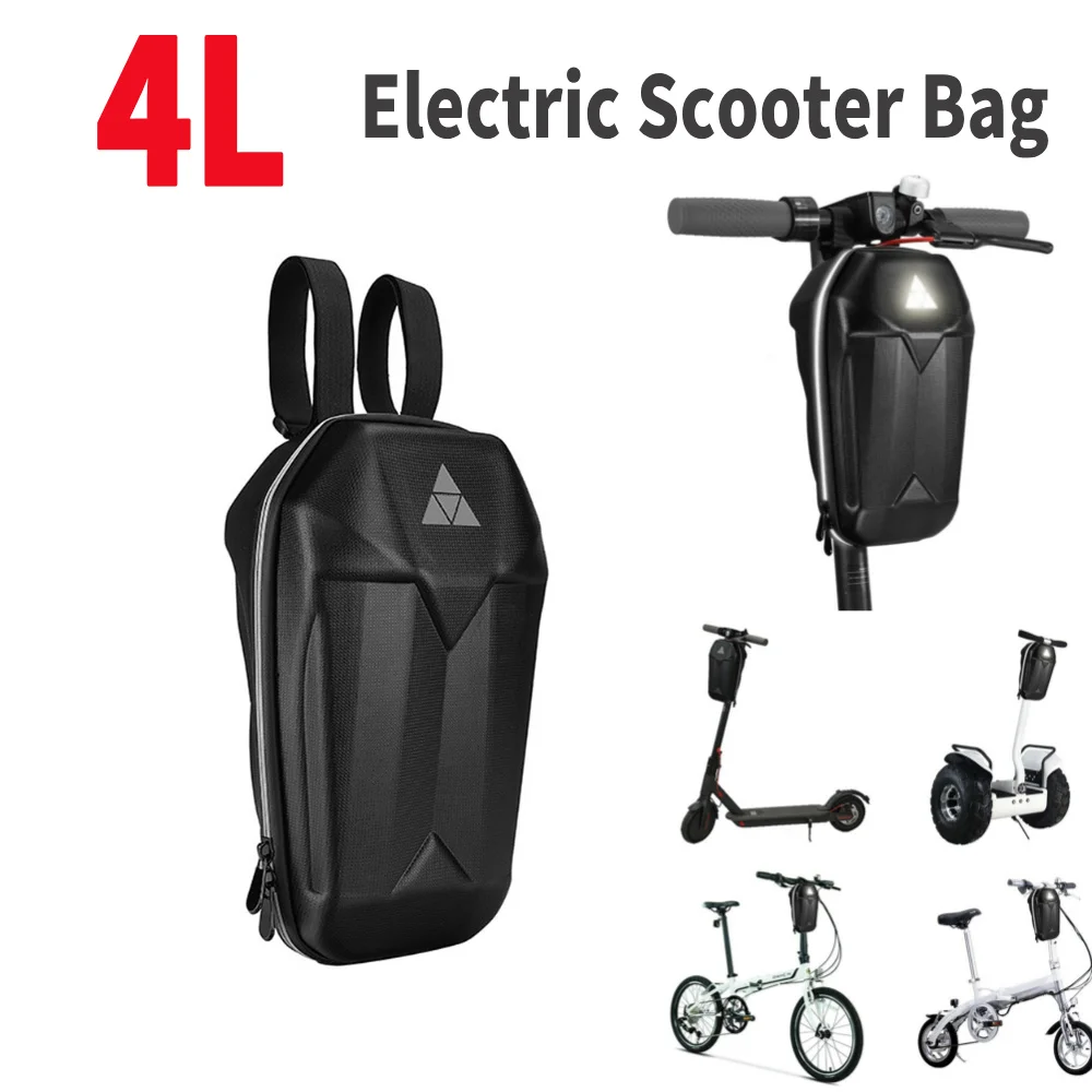 

5L Capacity Hard Shell Bag Electric Scooter Front Hanging Storage Bag for M365