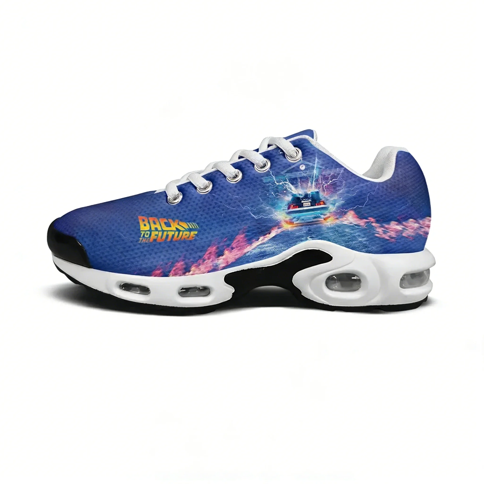 

Back to the Future Lightweight Sports Shoe Tailor-Made Air Cushion Personalized Sneakers Mens Womens Teenager Custom Made Shoes