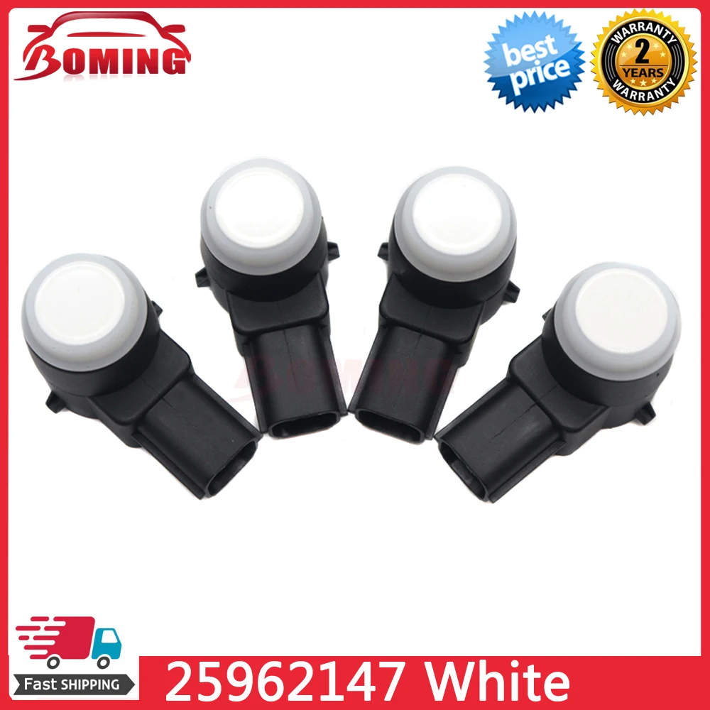 4x Car PDC Parking Sensor 25962147 For Buick Lucerne Cadillac Escalade Chevrolet Avalanche Silverado Tahoe GMC Yukon 25961317