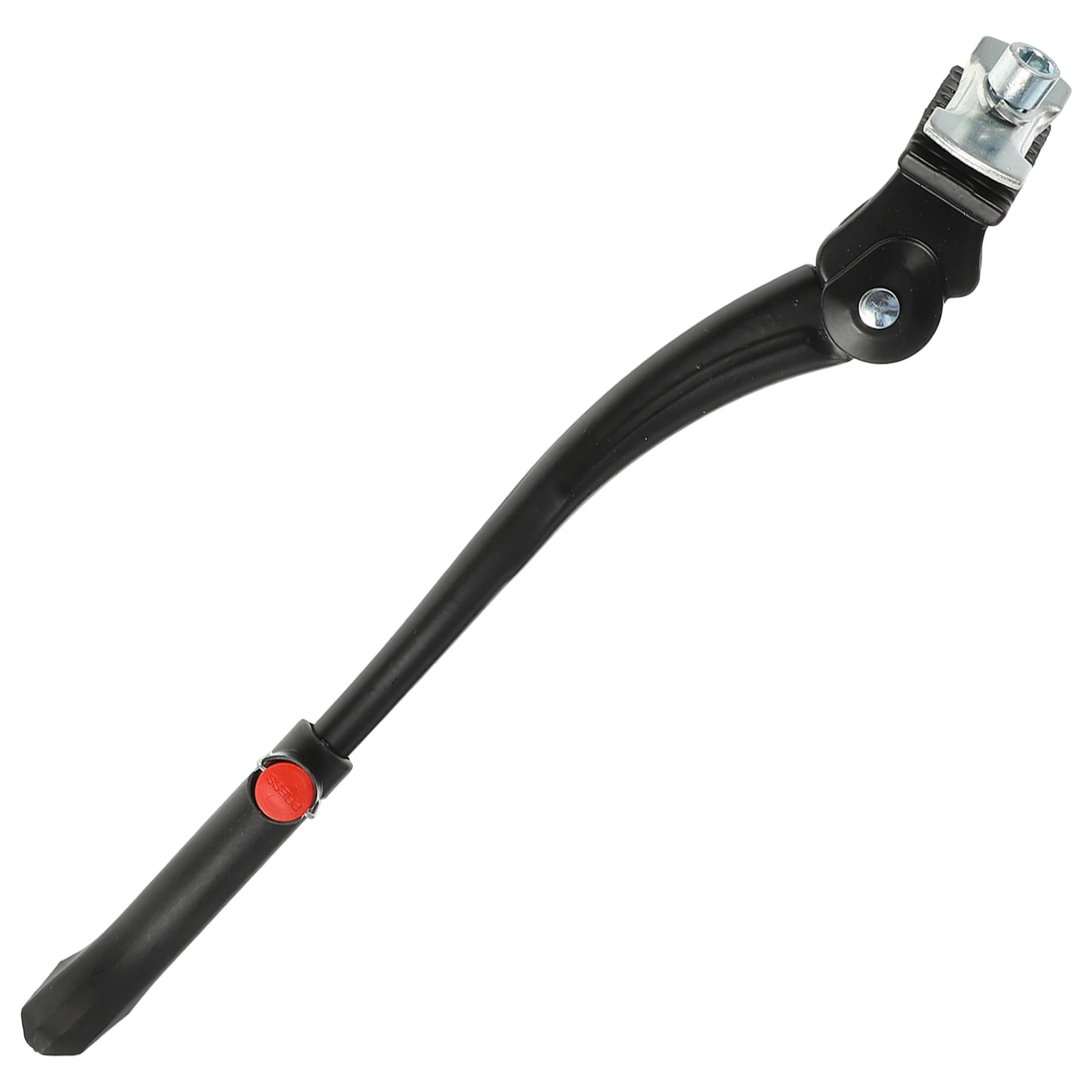 

Bike Kickstand Aluminum Alloy Black Adjustable Side Support Parking Rack Quick Release Mountain Bike Foot Brace