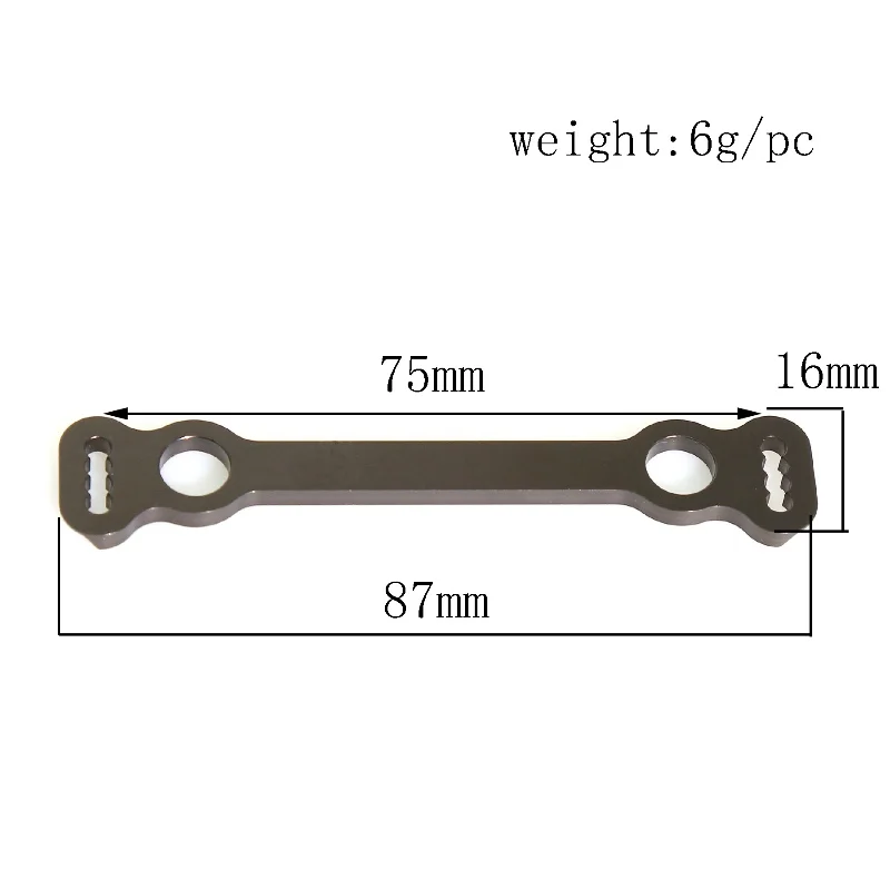 Metal Steering Plate IF517 for Kyosho MP10 MP9 1/8 RC Car Upgrade Parts Accessories