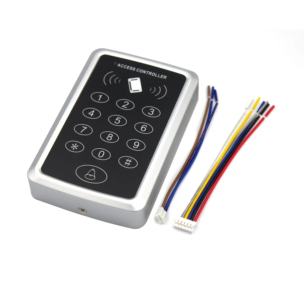 Access Control Keyboard 125KHz EM RFID Card Access Keypad Electric Door Lock Opener Door Intercom Access Control System