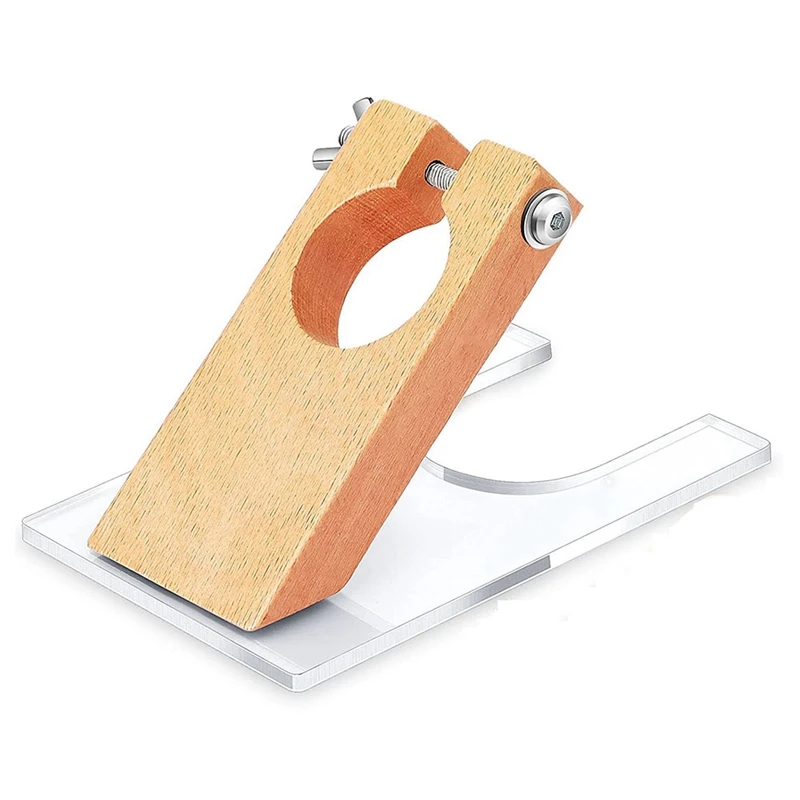 Carpet Trimmer Guide Shearing Guide Fittings Bracket Kit Solid Wood Acrylic Shearing Guide