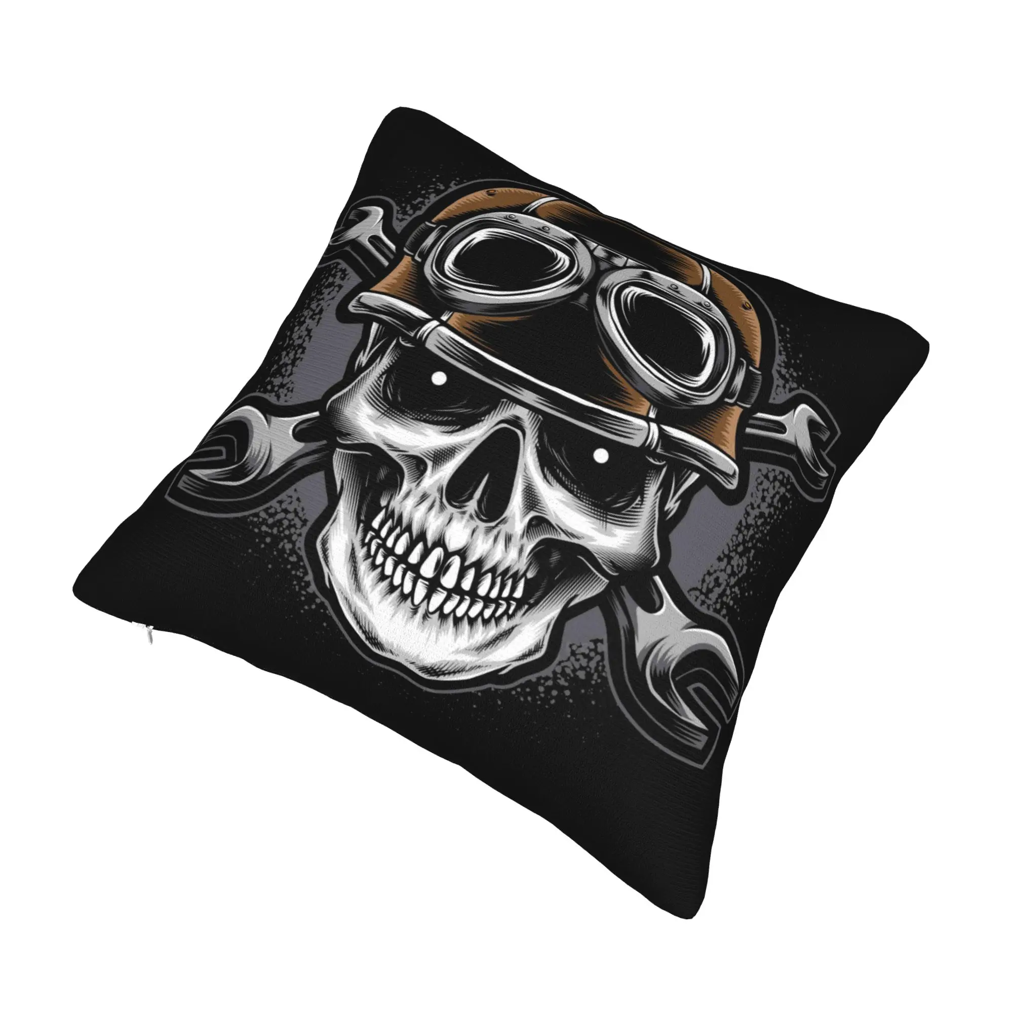 Scuba Skull Dive Diver Pillow Covers Decoration Kawaii  Cushions for Sofa Square Pillowcase