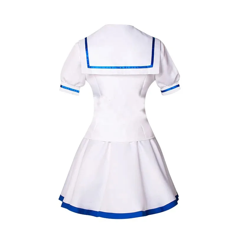 qq681SingXeng 애니메이션 주문은 토끼인가요? 카후 치노 코스프레 데스카 고추움온 와 우사기 데스카 코스튬 맞춤 여성 JK 드레스