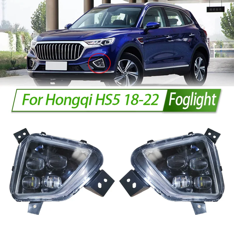 

For Geely Haoyue Okavango Foglight Fog Light Assembly LED/ Halogen Front Bumper Fog Lamp Kit Replacement with Waterproof Housing