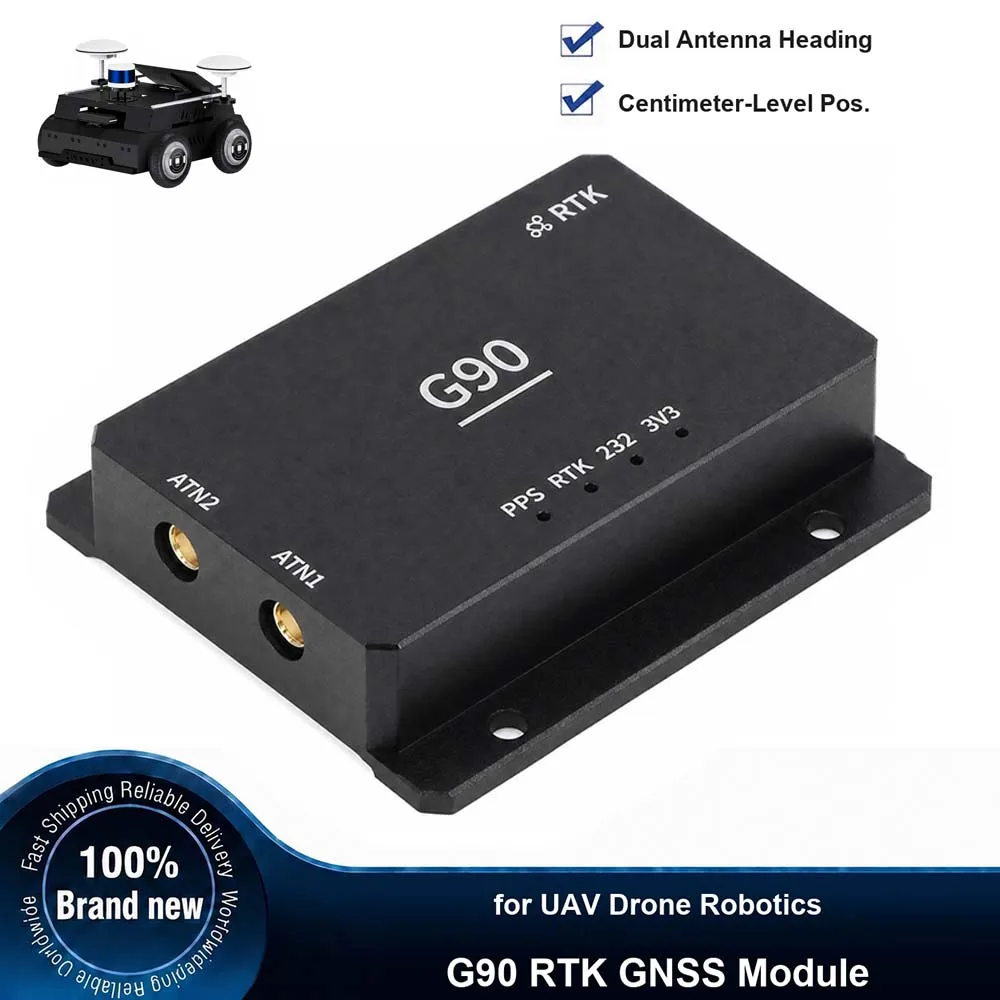 Dual Antenna Positioning & Heading High Precision RTK GNSS Module with UM982 Centimeter Level GPS BDS Receiver for Drone Robot