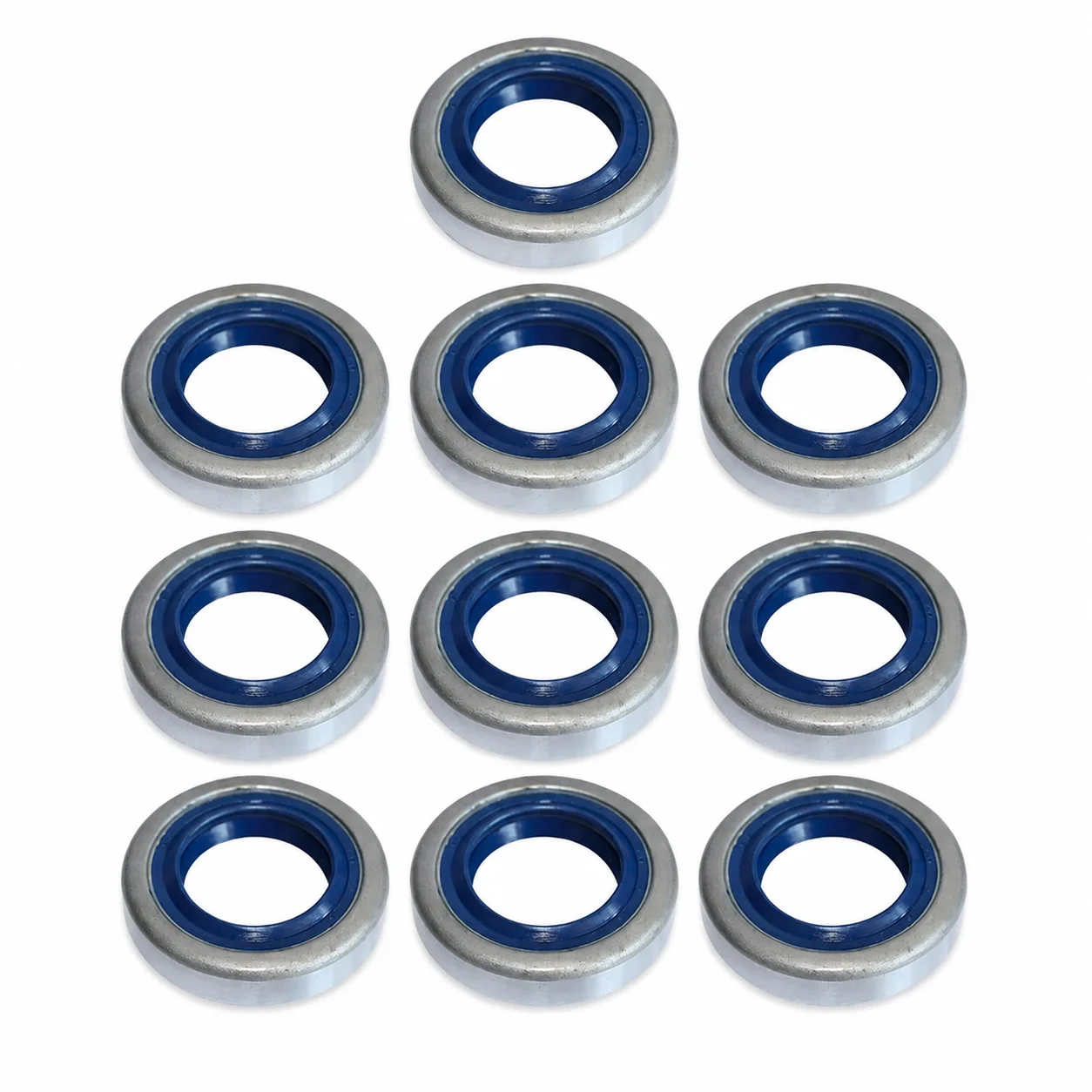 10Pcs Crankshaft Oil Seal Kit For Jonsered 625 630 670 590 490 Chainsaw 503260204 Replacement Engine Gasket Oil Seal Set