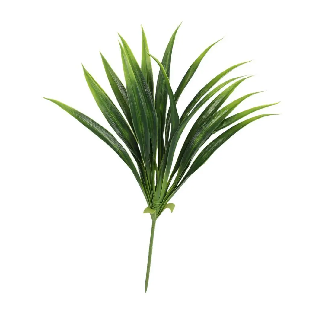 Artificial Grass System Artificial Shrub Patio High Grass Faux Greeny Plant for