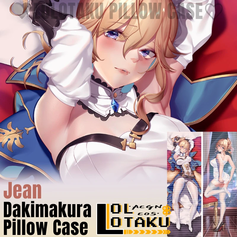 

Jean Dakimakura Genshin Impact Game сексуальная обнимающая наволочка для всего тела наволочка домашнее постельное белье Декор отаку подарок