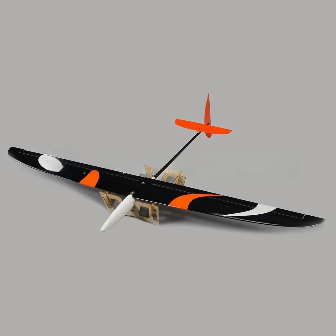 F3K DLG Hand Launch Glider Fixed Wing RC Airplane Balsa Wood Discus Throwing Model Aircraft