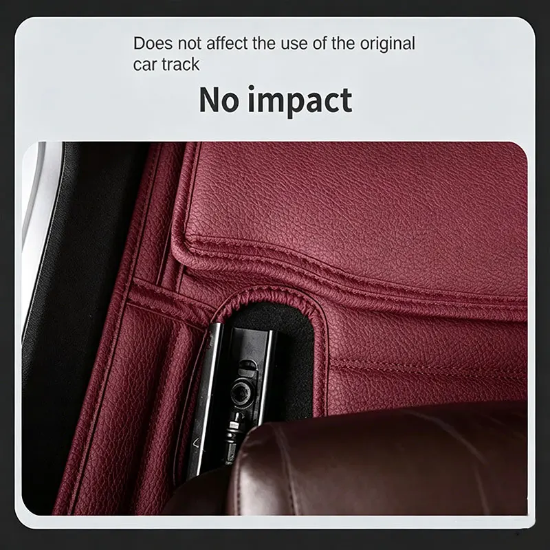 Car Floor Mats Suitable for Opel Astra k 2016~2020 Anti slip and wear-resistant PU leather car interior mat view 4
