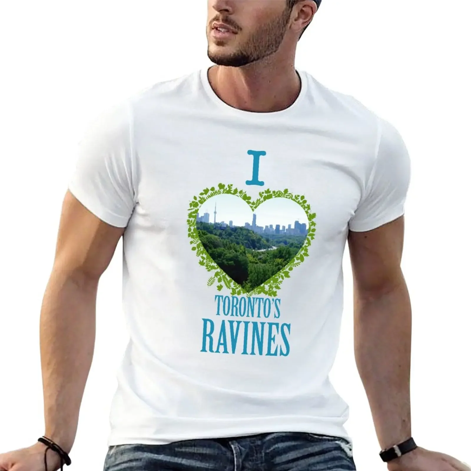 I Love Toronto's Ravines! T-Shirt hippie clothes vintage clothes mens vintage t shirts