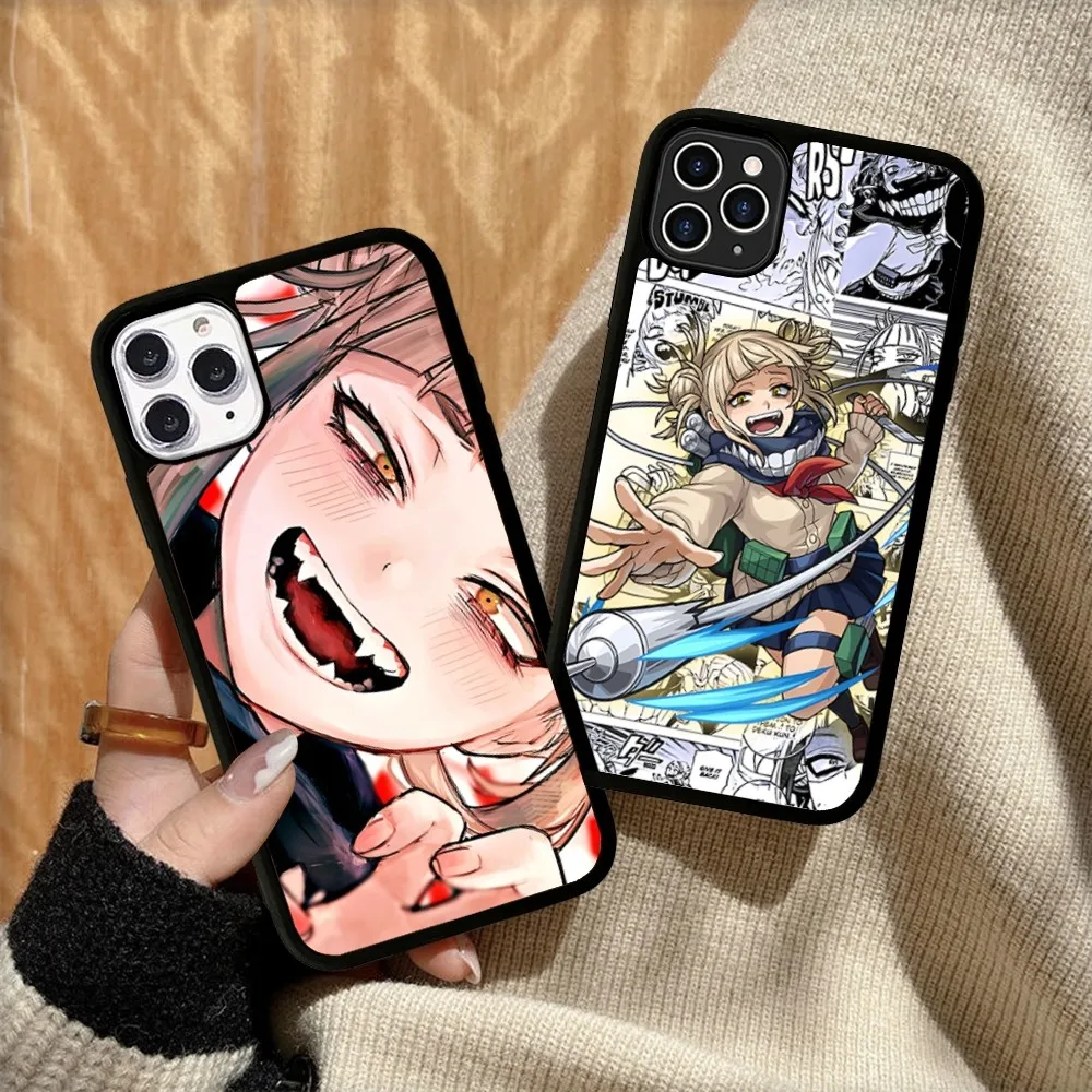 Himiko Toga Boku No Hero Academia Phone Case Silicone PC+TPU For For IPhone 11 12 13 14 15 16 Plus Pro Max Cover