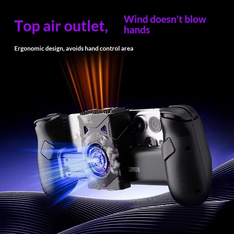 Leadjoy Dynamic Fingertip Ice Blade Semiconductor Heat Sink Fan Blade Puls - Specialized Heat Sink for Stretching the Handle