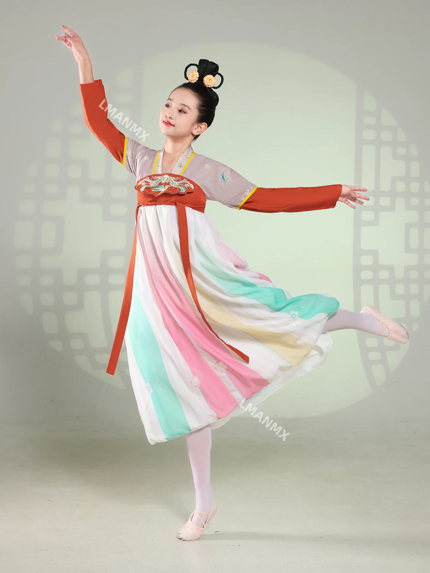 Linternas de pesca de ópera, accesorios de baile, disfraces de actuación, danza clásica china, trajes de baile Hanfu para niños
