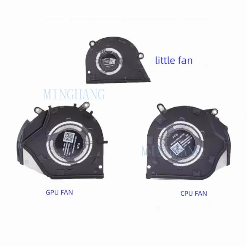 M   New For Asus ROG Zephyrus G16 GA605 GA605WI GA605W Laptop CPU +GPU Cooling Fan