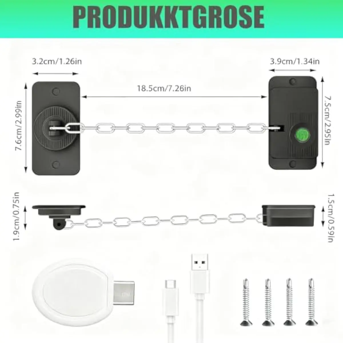Fingerprint Child Proof Door Lock, Fingerprint Refrigerator Lock for Kids Safety, Strong Adhesive Child & Pet Proof Security for