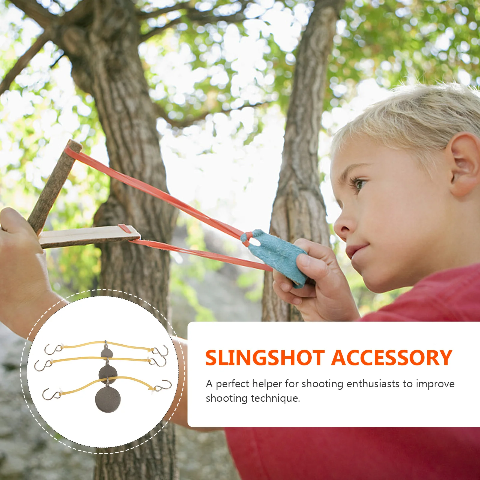1 set with Rubber Band Stainless Steel Hanging Target for Bow Arrow Practice Durable Sturdy Training Tool