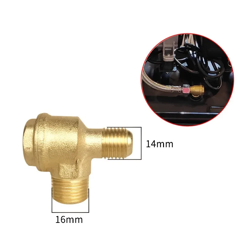 2 Port Brass Male Threaded Check Valve Connector Tool For Air Compressor Air Compressor Check Valve For Air Compressor Parts