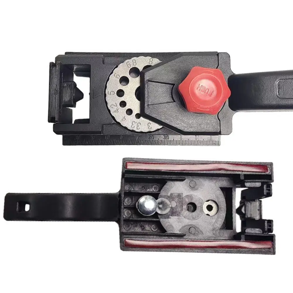 Carpentry Drill Guide Tool 10 Hole Locator Jig Accurate Alignment For 3mm To 12mm Bits Woodworking Workshop Hardware