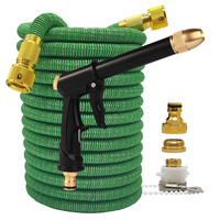 Home and Garden Hose High Pressure Flexible Expandable Wash Car Outdoor House Watering Farm Irrigation Magic 2.5-30 Meters Pipes