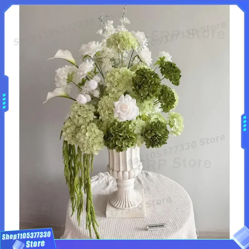 Y-P029 Artificial Flower Ball Wedding Centerpiece Decoration Green Plant Hanging Sphere for Party Event Home Decor Supplies