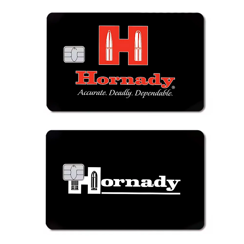 Hornady Stickers For Debit Credit Card Anime Spend Or Save Funny Shell On Off Ultra Thin No Fade Sticker Skin Cover Film