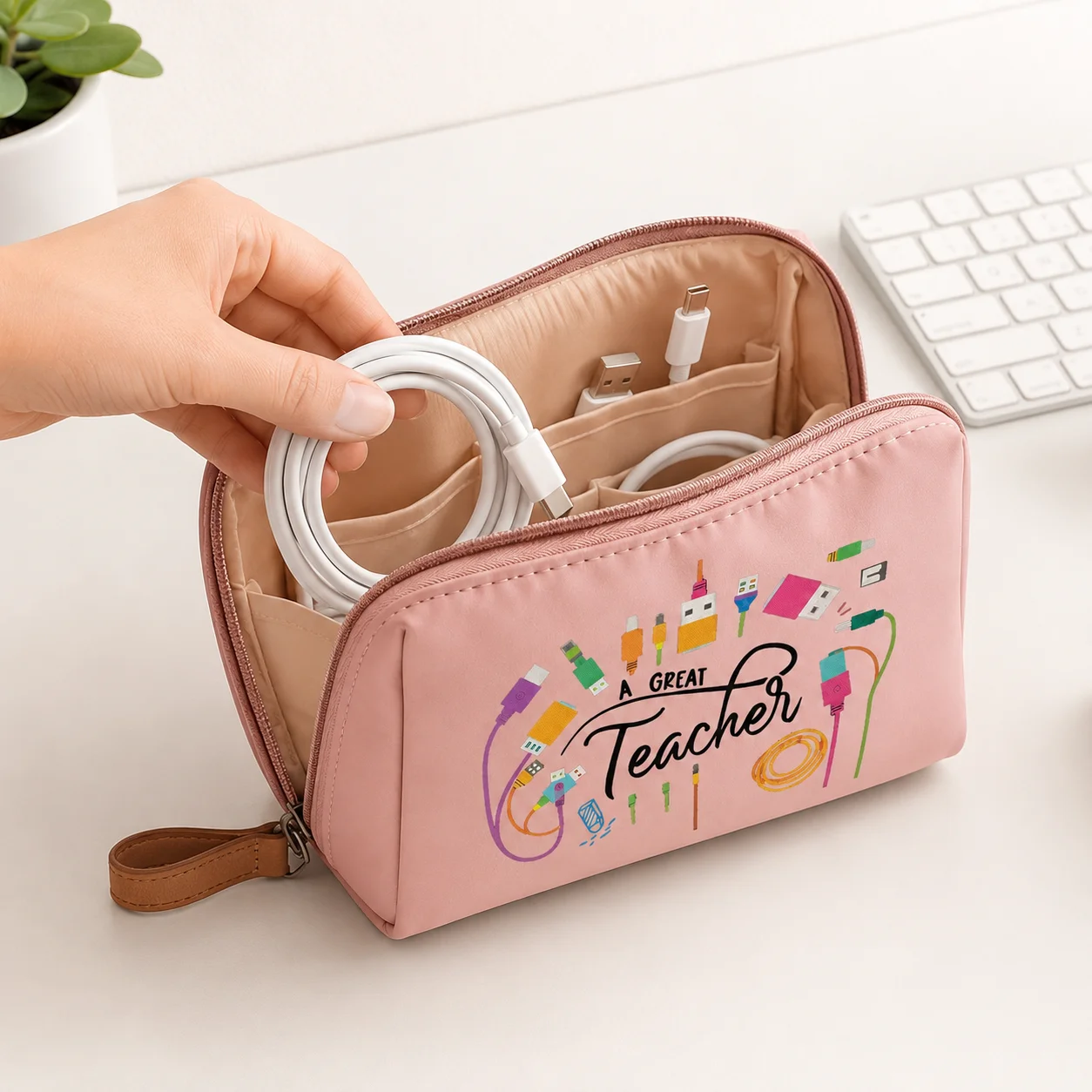 Leraren Kabelorganizer Schatti - Tech Accessories Organizer Pouch recensie en prijs