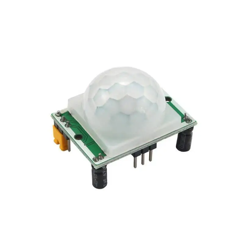 Hot Sale HC-SR501 Sensor Adjust IR Pyroelectric Infrared PIR Human Infrared Motion Detector Module For For Raspberry Pi + Case