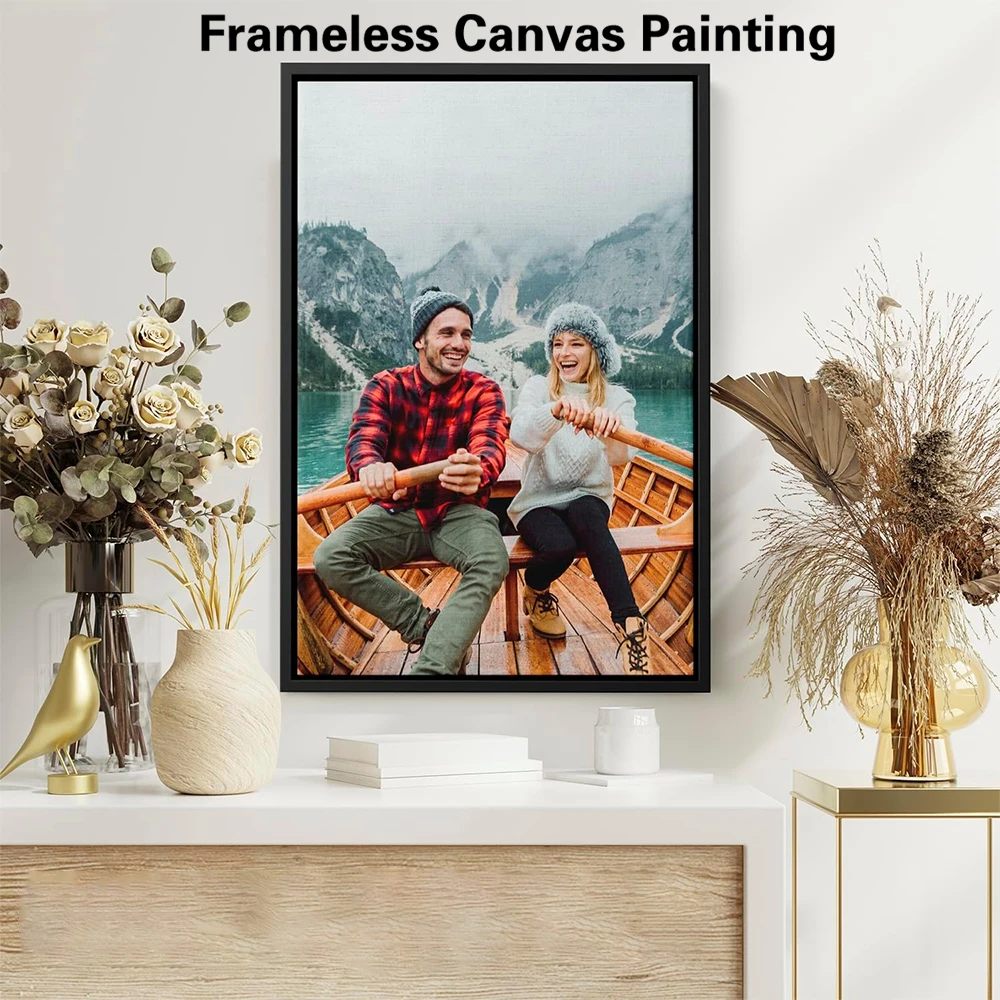 

1 шт. безрамная картина на холсте с индивидуальным фото, ручная роспись маслом, для декора дома и интерьера, Cuadros