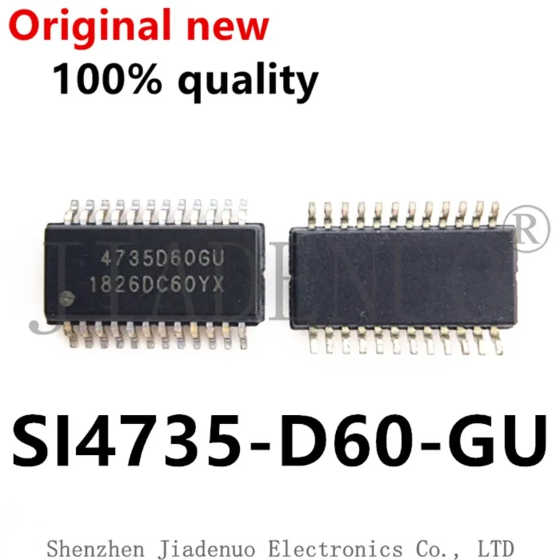 (1piece) 100% New SI4735-D60-GU Package SSOP24 Silkscreen 4735D60GU RF receiver  Chipset