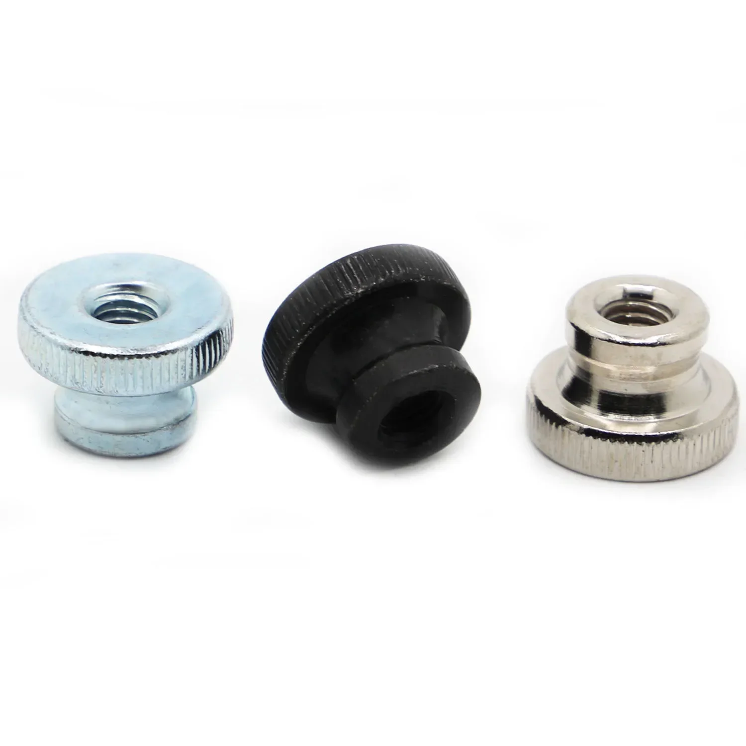 M3 M4 M5 M6 M8 M10 DIN466B GB806 Galvanized Knurled Thumb Nut Iinstrument Hand Tighten Nut 3D Printers Parts Curtain Wall