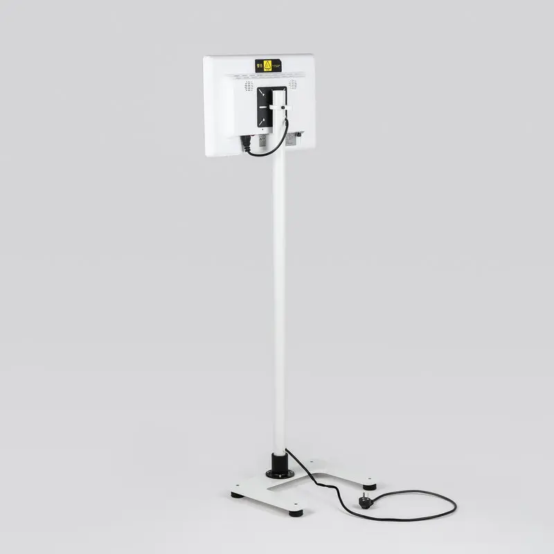 Suspension liftable LCD bracket, LCD eye chart pole bracket